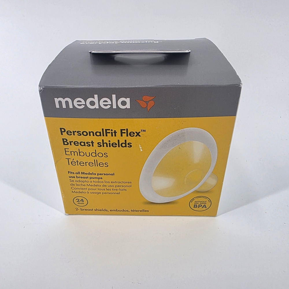 Medela PersonalFit Flex Breast Shields 24mm Medium 2 Pack 101036654 New